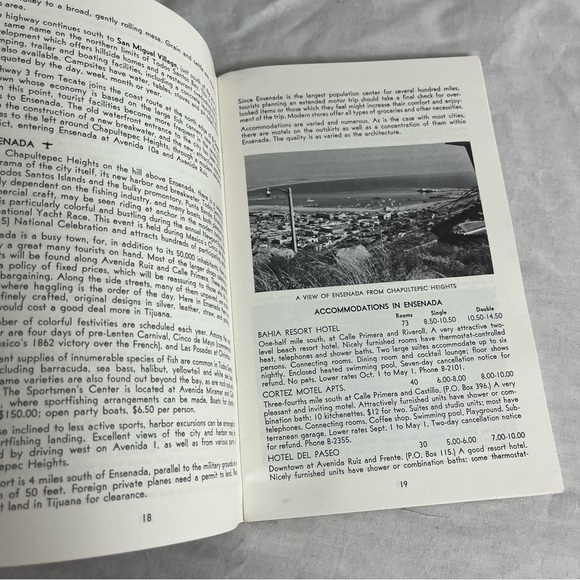 Lot Of 2 AAA Southern California Baja California Del Norte Guide Log 1964 1969 - Picture 3 of 5